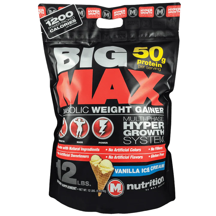 BIG MAX VANILLA ICE CREAM 12 LBS