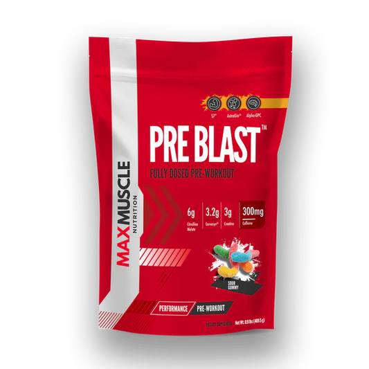 Max Pre Blast Sour Gummy