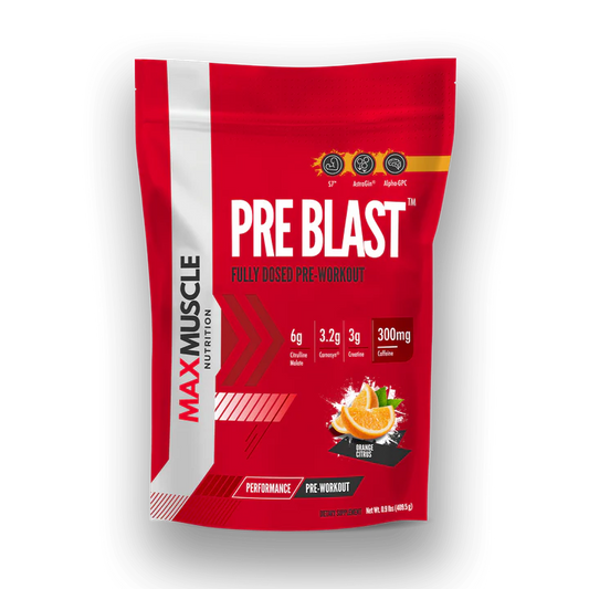 Max Pre Blast Orange