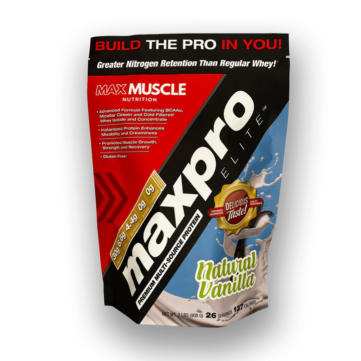 MAXPRO ELITE NATURAL VANILLA 2LBS