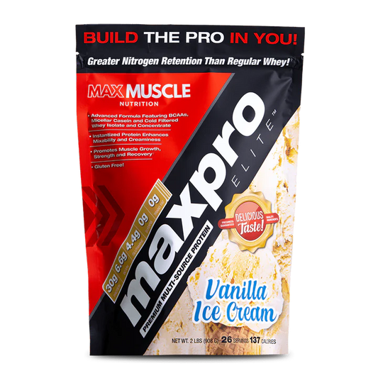 MAXPRO ELITE VANILLA ICE CREAM 2LBS